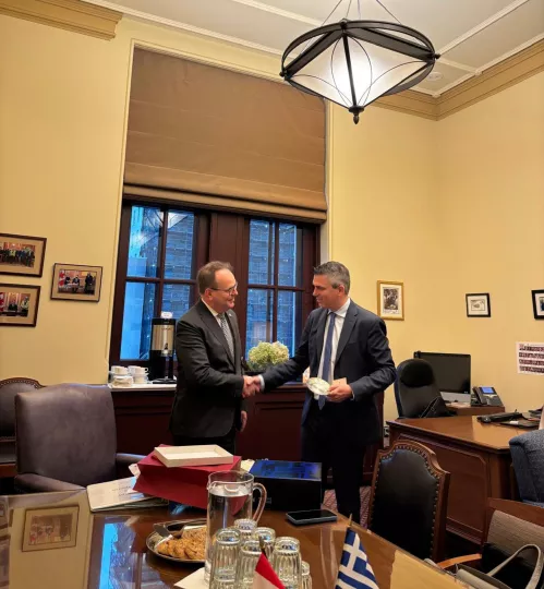 Συνάντηση του  Χρ. Δήμα με τον Καναδό υπ. Μεταφορών: Στο επίκεντρο η απευθείας αεροπορική σύνδεση καθ'όλη τη διάρκεια του έτους Συνάντηση του  Χρ. Δήμα με τον Καναδό υπ. Μεταφορών: Στο επίκεντρο η απευθείας αεροπορική σύνδεση καθ'όλη τη διάρκεια του έτους