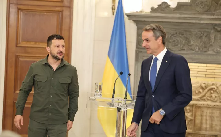 Ο Ζελένσκι θα επισκεφθεί την Αθήνα εντός Νοεμβρίου