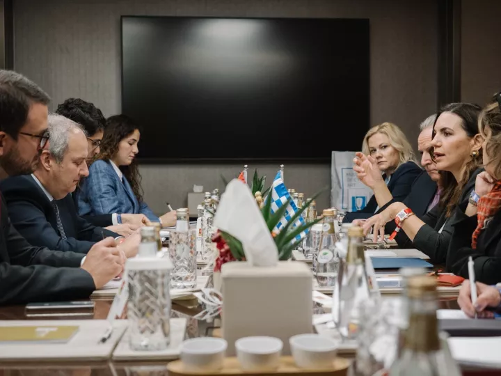 Όλ. Κεφαλογιάννη: Πληθώρα συναντήσεων στο περιθώριο της ΓΣ του Παγκόσμιου Οργανισμού Τουρισμού στο Ριάντ