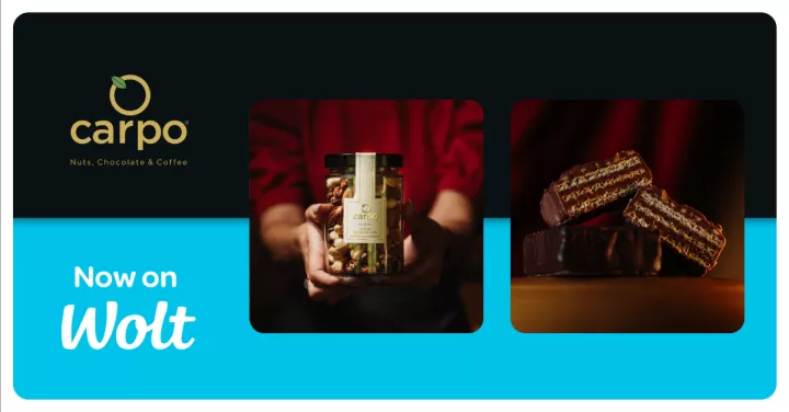Η Wolt φέρνει την πολυτέλεια του carpo στην πόρτα σας!