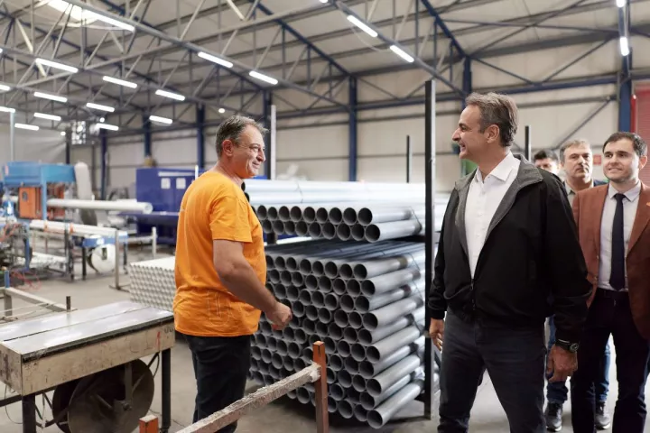 Κυρ. Μητσοτάκης: Ειλημμένη η απόφαση της κυβέρνησης να στηρίξει έμπρακτα την ελληνική μεταποίηση