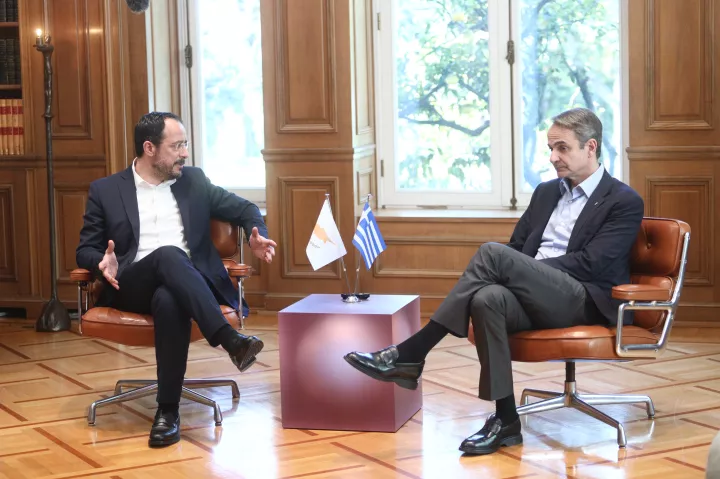 Συνάντηση Μητσοτάκη-Χριστοδουλίδη το πρωί της Τετάρτης: Στην ατζέντα η εντατικοποίηση της διμερούς συνεργασίας