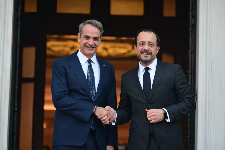 Το κοινό μήνυμα Μητσοτάκη - Χριστοδουλίδη για την ηλεκτρική διασύνδεση