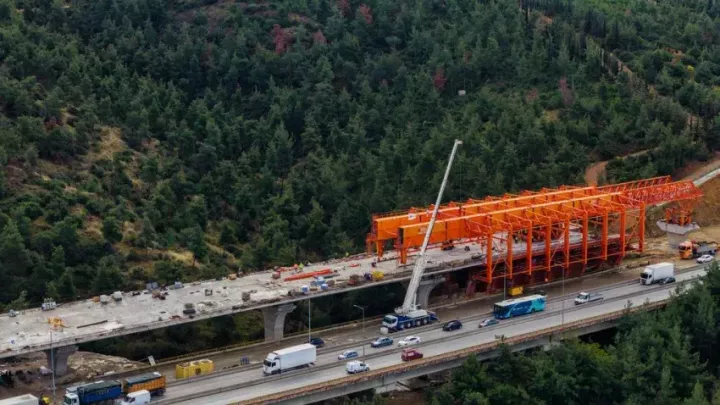Θεσσαλονίκη: Προχωρούν οι εργασίες για το Flyover - Εντυπωσιακές εικόνες από την κατασκευή του έργου