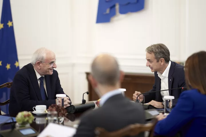 Με επίκεντρο τις διμερείς σχέσεις η συνάντηση Κυρ. Μητσοτάκη με ΥΠΑΜ του Λιβάνου