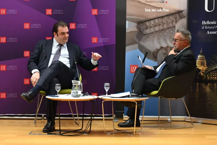 Κυρ. Πιερρακάκης στο LSE: Είμαι αισιόδοξος για τις προοπτικές της ελληνικής οικονομίας