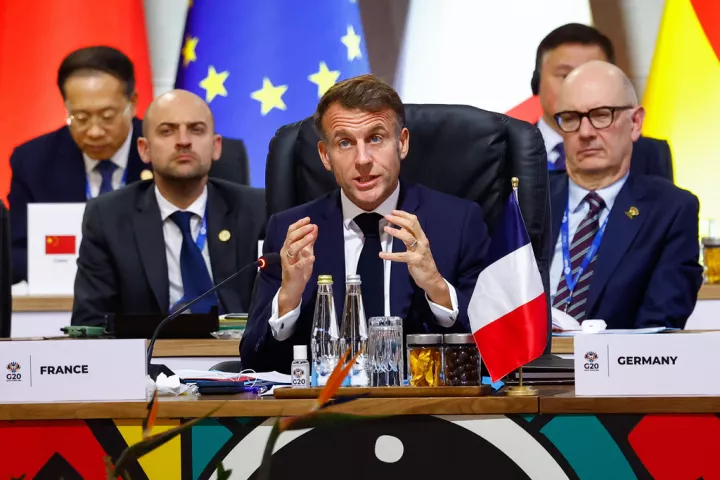 Μακρόν: Η ομάδα των G20 βρίσκεται υπό απειλή καθώς δυσκολεύεται να αντιμετωπίσει τις παγκόσμιες κρίσεις