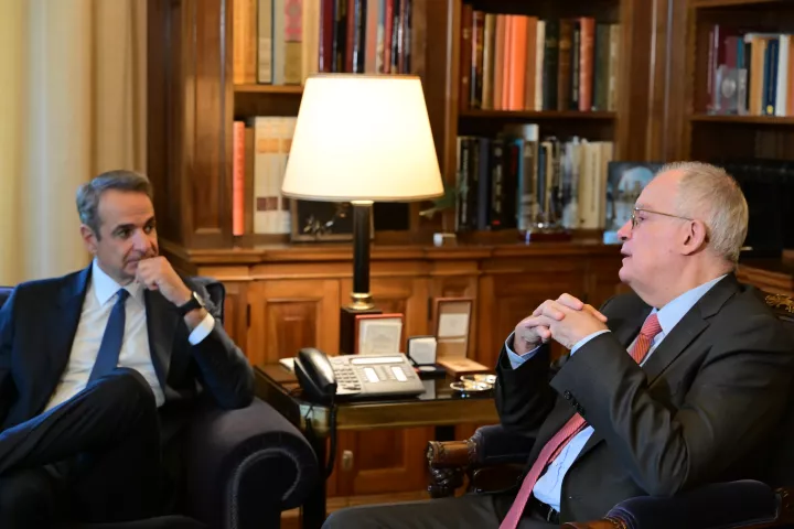 Αύριο στις 10:00 η συνάντηση του Κυρ. Μητσοτάκη με τον Κ. Τασούλα στο Προεδρικό Μέγαρο