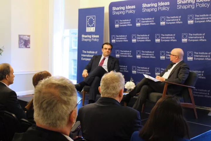 Κυρ. Πιερρακάκης από Δουβλίνο: Θέλουμε μία ενιαία ευρωπαϊκή αγορά για να δημιουργήσουμε παγκόσμιους πρωταθλητές