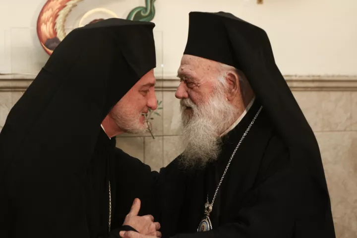 Συνάντηση του αρχιεπισκόπου Ιερώνυμου με τον αρχιεπίσκοπο Αμερικής Ελπιδοφόρο - Στην ατζέντα η ελληνική διασπορά	