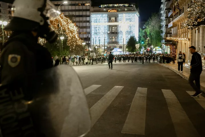 Αποκαταστάθηκε η κυκλοφορία των οχημάτων στο κέντρο της Αθήνας