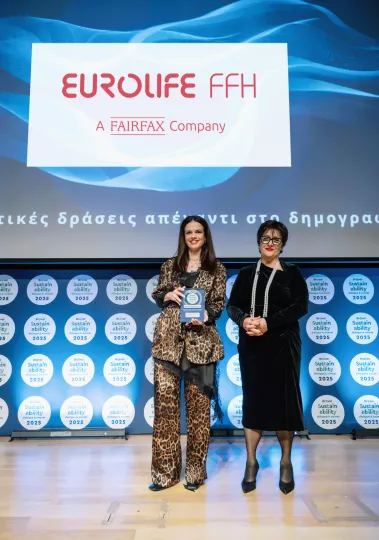 Βραβείο για τη Eurolife FFH στα Bravo Sustainability Dialogue & Awards 2025