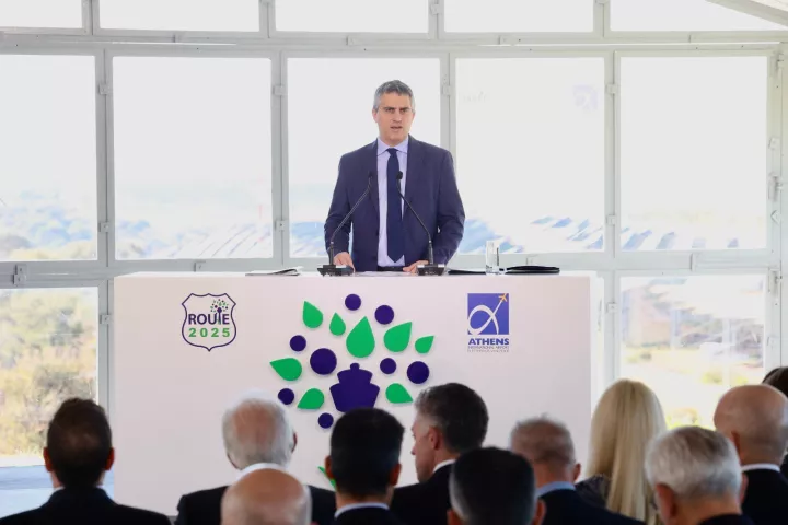 Χρ. Δήμας: Η πρωτοβουλία «Route 2025» εξασφαλίζει την ενεργειακή αυτονομία του Διεθνούς Αερολιμένα Αθηνών