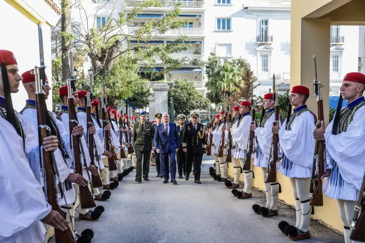 Ο Κων. Τασούλας παρέστη στον εορτασμό των 157 χρόνων από την ίδρυση της Προεδρικής Φρουράς