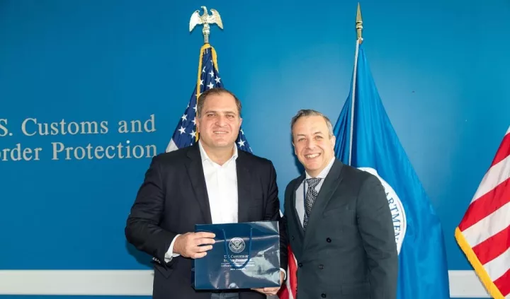 Συνάντηση Γ. Πιτσιλή με τον επικεφαλής τελωνείων των ΗΠΑ: Στο επίκεντρο η ενίσχυση της διεθνούς συνεργασίας