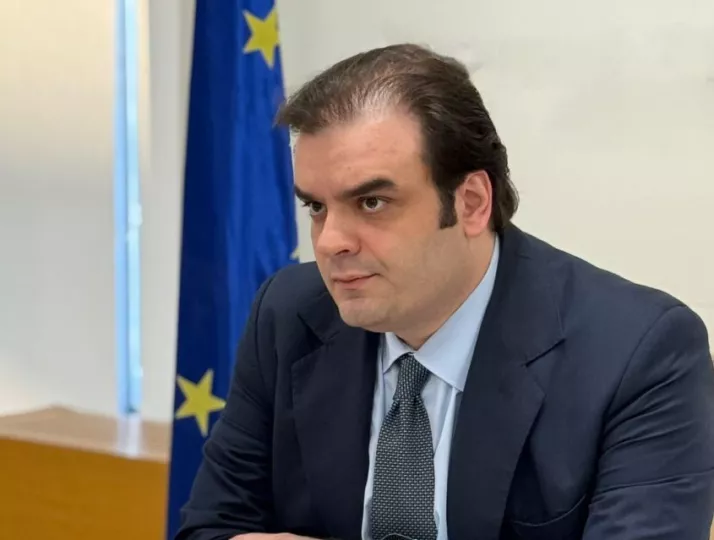 Ο Κυρ. Πιερρακάκης στην πρώτη του συνεδρίαση υπουργών Οικονομικών της G7 ως πρόεδρος του Eurogroup