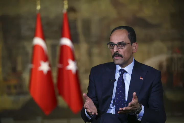 Τουρκία: Συνάντηση του Ιμπραχίμ Καλίν με αντιπροσωπεία της Χαμάς στην Κωνσταντινούπολη