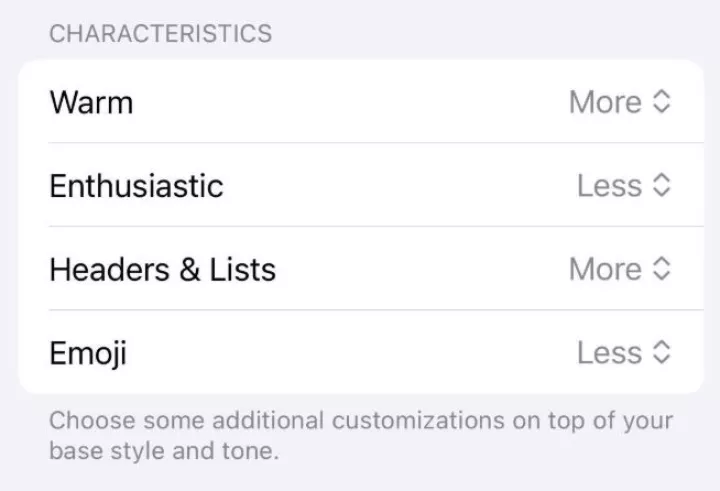 Η OpenAI επιτρέπει στους χρήστες να ρυθμίζουν απευθείας το επίπεδο ενθουσιασμού του ChatGPT