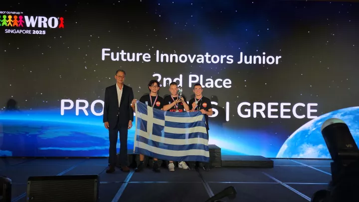 Aσημένιο μετάλλιο για την Ελλάδα και 1η θέση στην Ευρώπη στην Παγκόσμια Ολυμπιάδα Ρομποτικής 2025 (WRO)