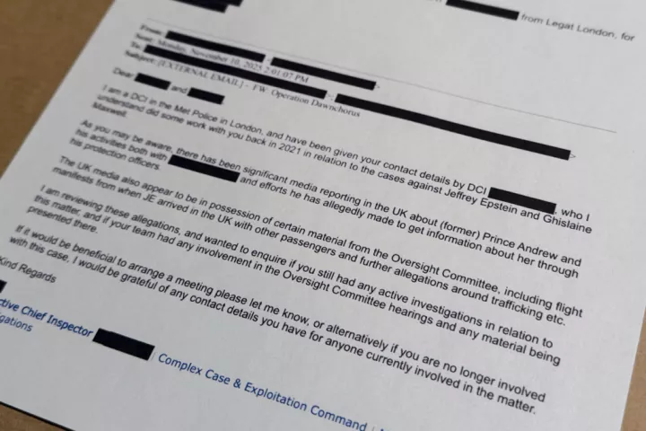 Υπ. Δικαιοσύνης ΗΠΑ: Ψεύτικη η επιστολή του Έπσταϊν προς τον Νάσαρ