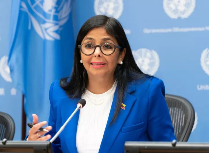 Reuters: Ποια είναι η Ντέλσι Ροντρίγκεζ, η αντιπρόεδρος που αντικατέστησε τον Μαδούρο