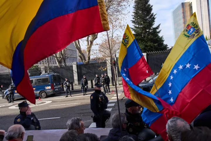 Μαδρίτη: Διαδηλώσεις κατά της σύλληψης του Μαδούρο