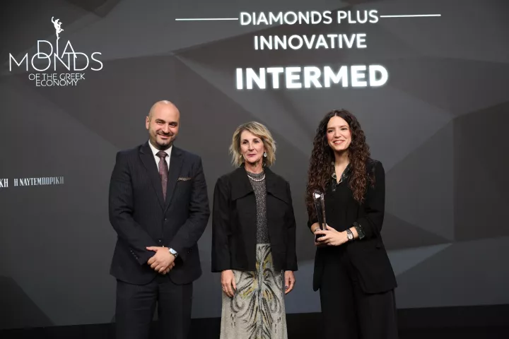 Η InterMed «Innovative Company» στα Diamonds of the Greek Economy