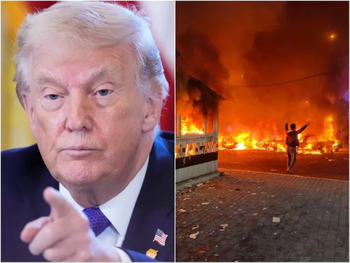 Ο Τραμπ εξετάζει επίθεση στο Ιράν: «Ξένοι τρομοκράτες σκοτώνουν πολίτες και καίνε τζαμιά», λέει ο Πεζεσκιάν