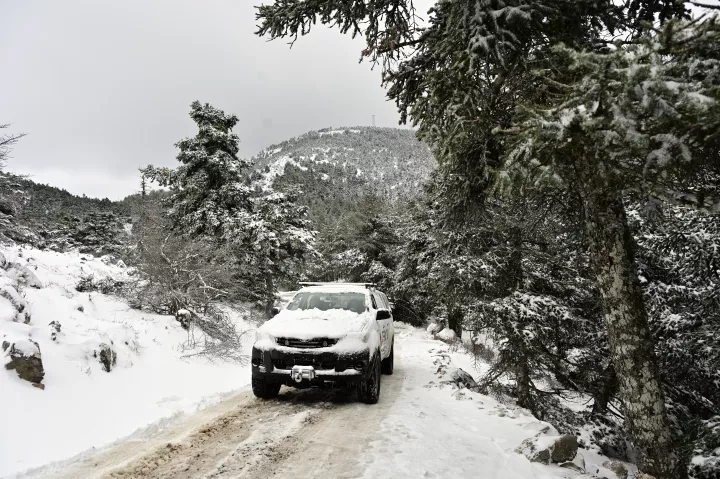 Κλειστά τα σχολεία τη Δευτέρα σε Φλώρινα και Πρέσπες - Με αλυσίδες η κυκλοφορία των οχημάτων σε περιοχές της δυτ. Μακεδονίας