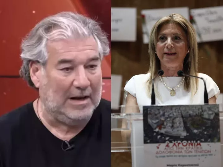 Συνέχεια στην αντιπαράθεση με την Καρυστιανού δίνει ο Καραχάλιος: «Άκουγε μόνο τη Γρατσία και τη Γερόντισσα»