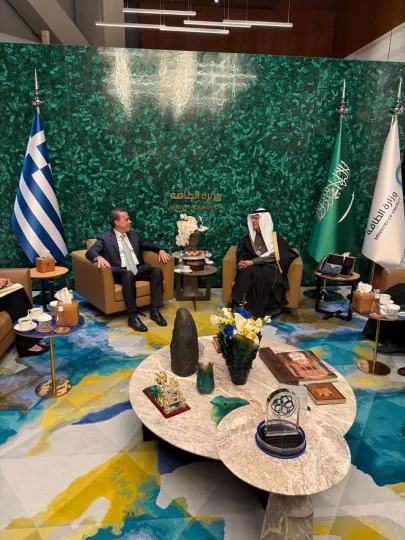 Στ. Παπασταύρου από το Ριάντ: Η Ελλάδα είναι μία φωνή ρεαλισμού στην Ευρώπη, όσον αφορά την ενέργεια