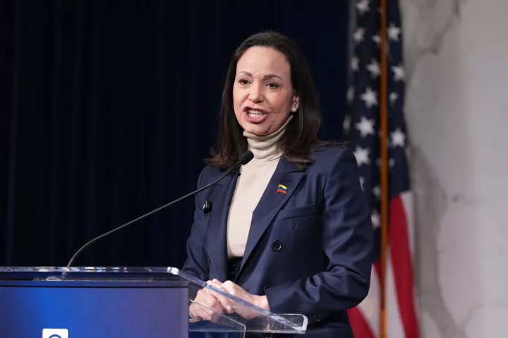 Βενεζουέλα: Η Ματσάδο αισιόδοξη για ομαλή πολιτική μετάβαση, μετά τη συνάντηση με τον Τραμπ