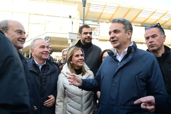 Επίσκεψη Κυρ. Μητσοτάκη στο Μαρούσι: Η ΝΔ είναι η μόνη πολιτική δύναμη που εγγυάται σταθερότητα, ασφάλεια και προκοπή