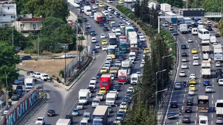 Κλειστή από Δευτέρα η δεξιά λωρίδα σε τμήματα του Κηφισού σε ώρες αιχμής