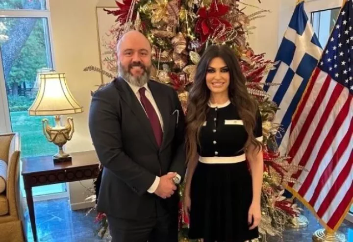 Συνάντηση της Κίμπερλι Γκίλφοϊλ με τον αναπλ. υφυπουργό Πολέμου των ΗΠΑ