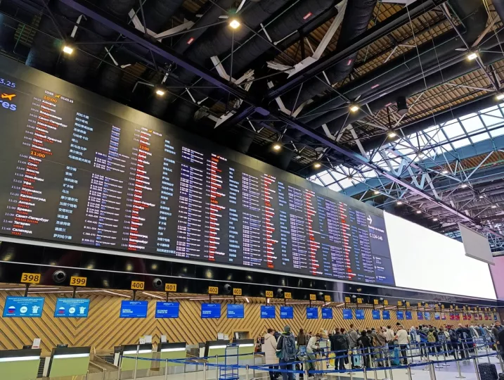 Ρωσία: Aκυρώσεις πτήσεων στα αεροδρόμια, λόγω διακοπής στο σύστημα κρατήσεων