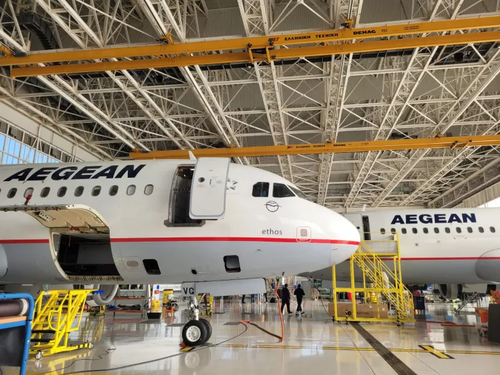 Μια ματιά στην «καρδιά» της τεχνικής βάσης της AEGEAN