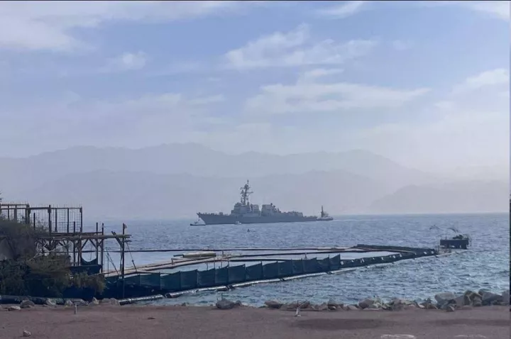 Αμερικανικό αντιτορπιλικό πυραύλων στο Ισραήλ εν μέσω εντάσεων με το Ιράν