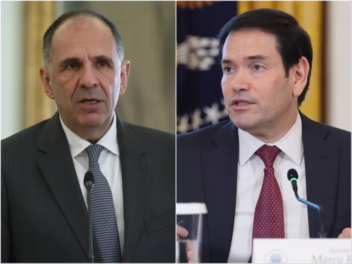 Τηλεφωνική επικοινωνία του Γεραπετρίτη -  Ρούμπιο: Στο επίκεντρο ο 6ος γύρος Στρατηγικού Διαλόγου στην Αθήνα