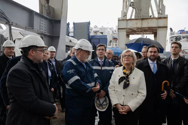 Σε καλό δρόμο η κατασκευή της πλωτής εξέδρας USSPS 