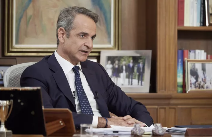 Live η συνέντευξη του Κυριάκου Μητσοτάκη στον ΣΚΑΪ