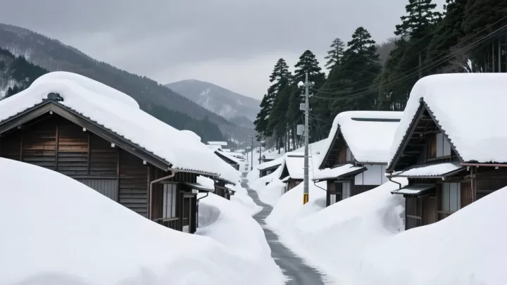 Σφοδρές χιονπτώσεις στην Ιαπωνία - Πάνω από 30 νεκροί 