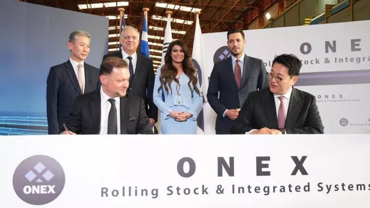 Ο Όμιλος ONEX υπογράφει Μνημόνιο Συνεργασίας με την κορεατική SSRST για την κατασκευή τροχαίου υλικού στην Ελλάδα
