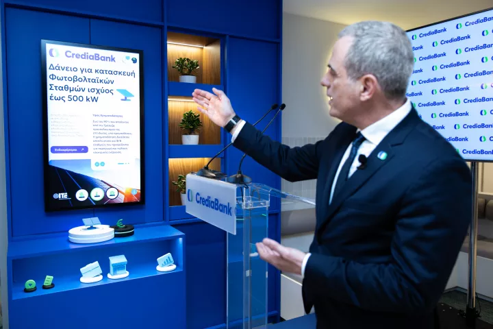 Το 1ο κατάστημα Νέας Εμπειρίας της CrediaBank στη Θεσσαλονίκη άνοιξε τις πόρτες του 