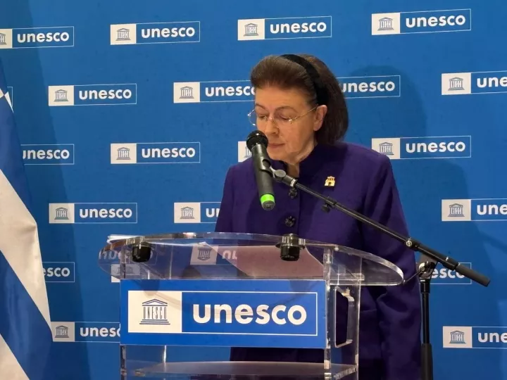 Λ. Μενδώνη στην UNESCO: Η ελληνική γλώσσα θεμέλιο του Πολιτισμού και της Δημοκρατίας
