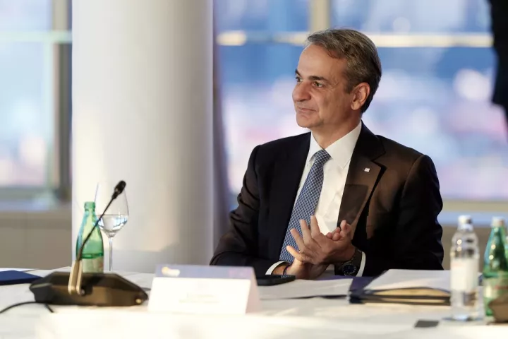 Κυρ. Μητσοτάκης: Σήμερα στην κοπή της πρωτοχρονιάτικης πίτας της Γραμματείας Οργανωτικού της ΝΔ