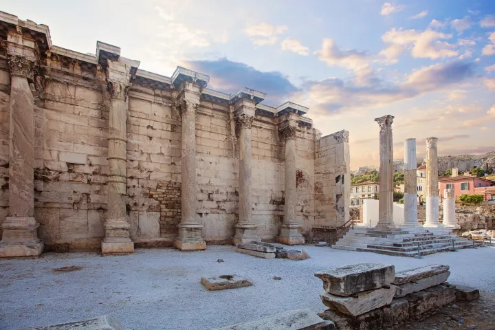 Μία εκ των ρωμαϊκών βιβλιοθηκών