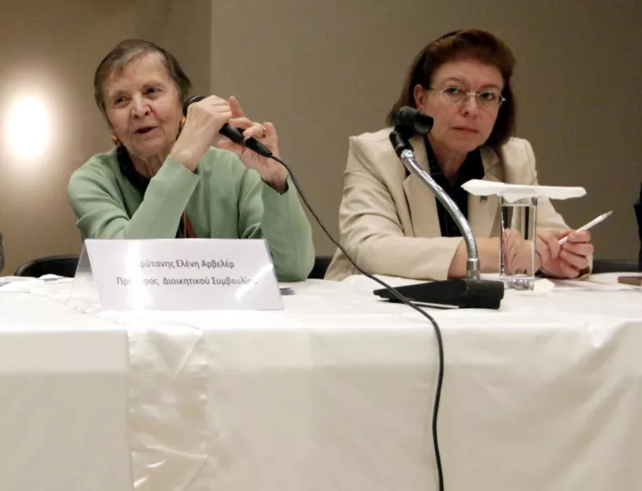 Λ. Μενδώνη για Αρβελέρ: Οικουμενική Ελληνίδα-Για εμένα ήταν ένας πολύτιμος άνθρωπος