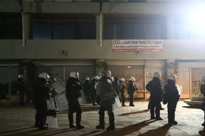 ΑΠΘ: Σε 38 συλλήψεις προχώρησε η ΕΛ.ΑΣ. στην Πολυτεχνική Σχολή