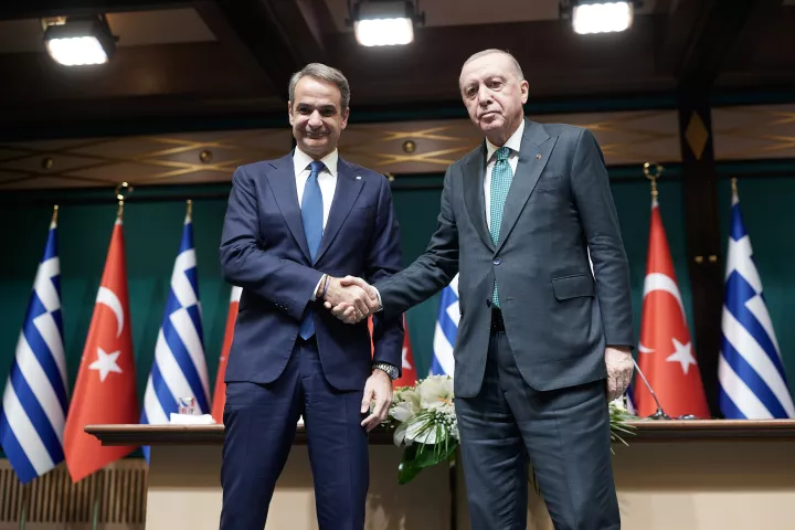 Στην επίσκεψη του Κυριάκου Μητσοτάκη στην Άγκυρα αναφέρθηκε ο Ταγίπ Ερντογάν